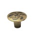 POMO BRONCE RUSTICO GRABADO Ø36 MM.
