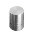 POMO INOXIDABLE CEPILLADO Ø 13MM