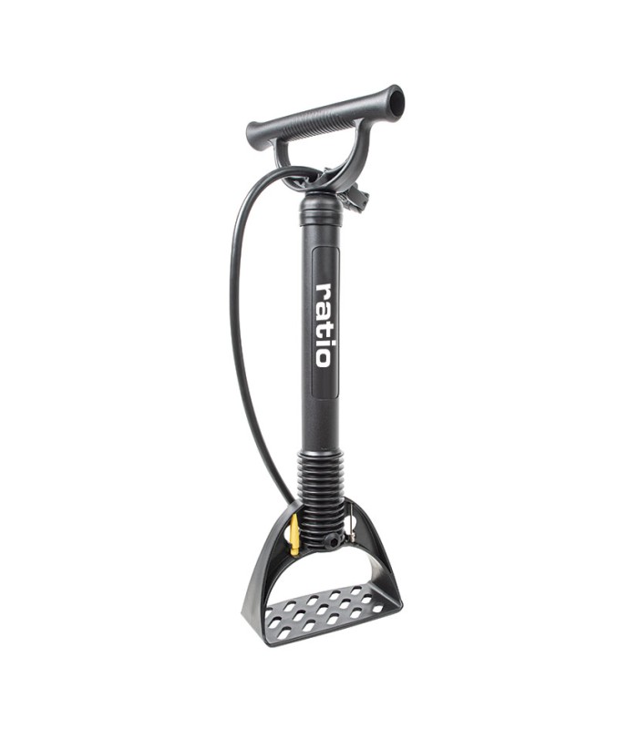 BOMBA INFLAR PIE PLASTICO 120 PSI RATIO