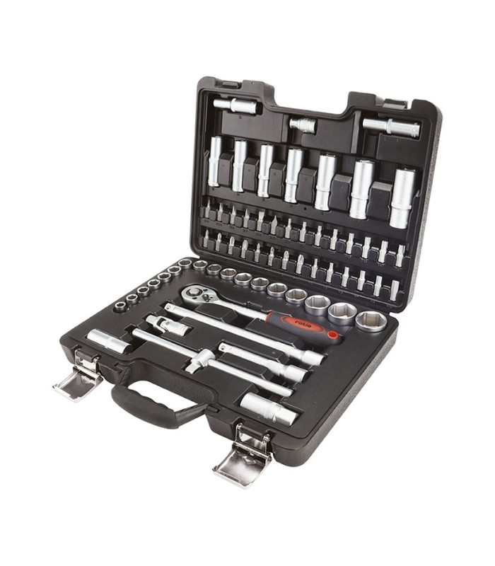 MALETIN HERR.62 PZAS. 1/2" CHR-V RATIO