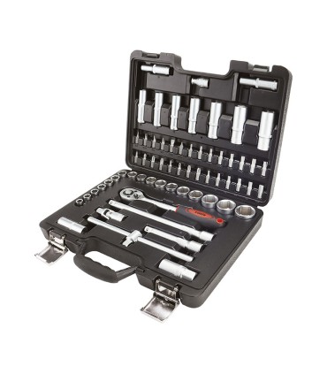 MALETIN HERR.62 PZAS. 1/2" CHR-V RATIO