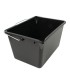CUBETA PLÁSTICO NEGRA 12L CON ASA