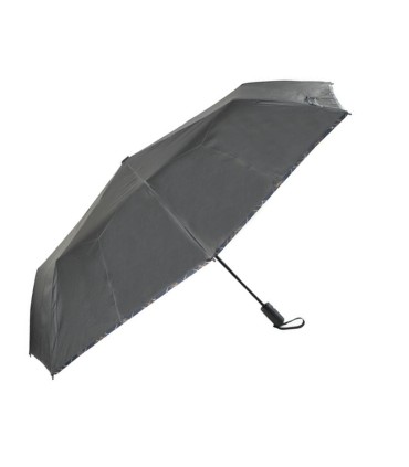 PARAGUAS PLEGABLE AUT. 117 CM. NEGRO