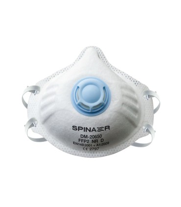 MASCARILLA.C/VALVULA FFP2 ND R 12 UNID.