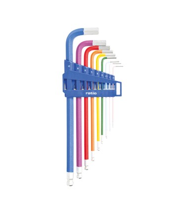 LLAVES ALLEN (XL)PUNTA BOLA JGO.9 RATIO