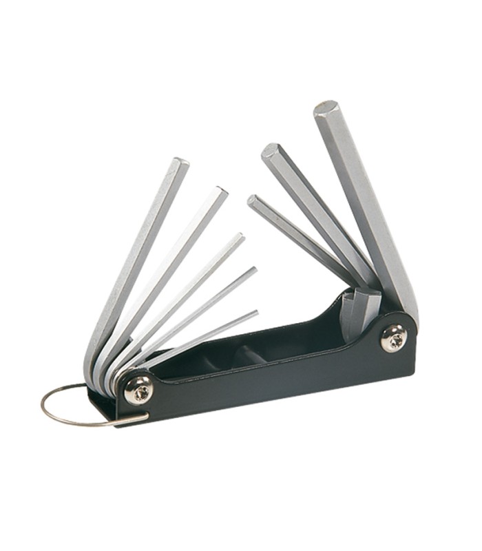 LLAVES ALLEN JGO.8 NAVAJA PL. RATIO