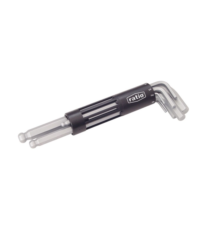 LLAVES ALLEN BOLA JG.8(2-10MM)RATIO