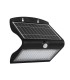 APLIQUE SOLAR LED 8W 6000K IP65 NEGRO
