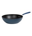 WOK AL. FORJADO 28CM. BLUE HABITEX