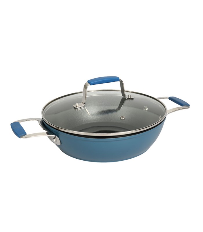 CACEROLA BAJA FORJADO 28CM.BLUE HABITEX