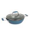 CACEROLA BAJA FORJADO 28CM.BLUE HABITEX