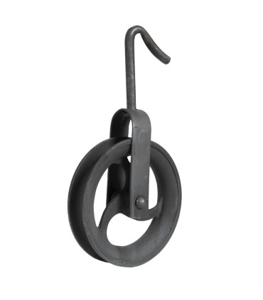 POLEA POZO Hº FDO.S/GUARDA 160MM.