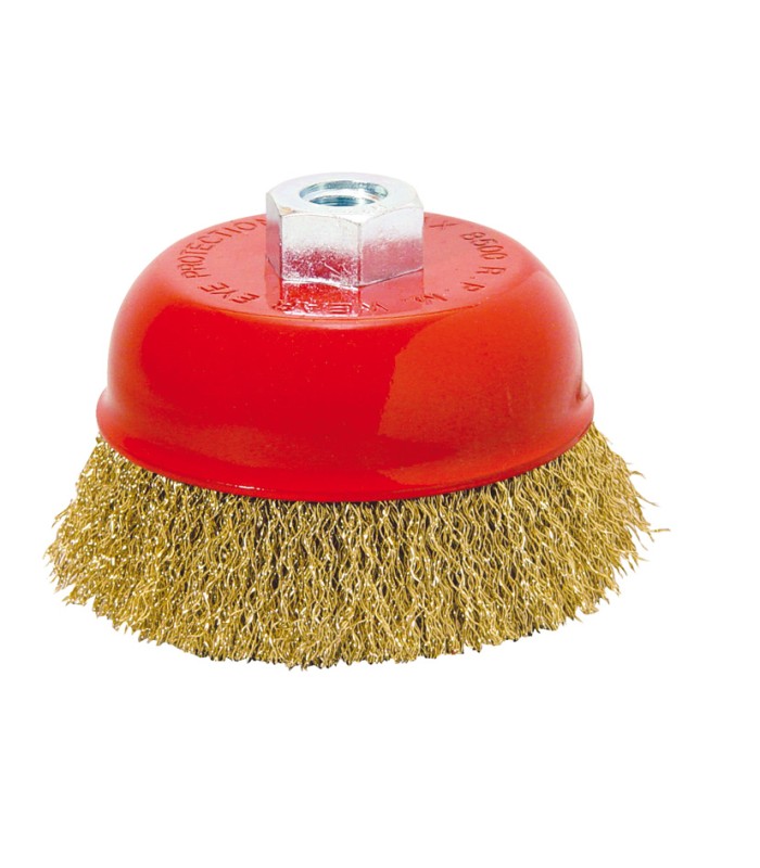 CEPILLO TAZA ALAMBRE ONDULADO 100MM