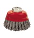 CEPILLO TAZA ALAMBRE TRENZADO 65MM