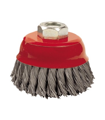 CEPILLO TAZA ALAMBRE TRENZADO 65MM