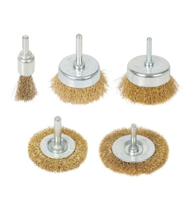 JUEGO 5 CEPILLOS SURTIDO RATIO