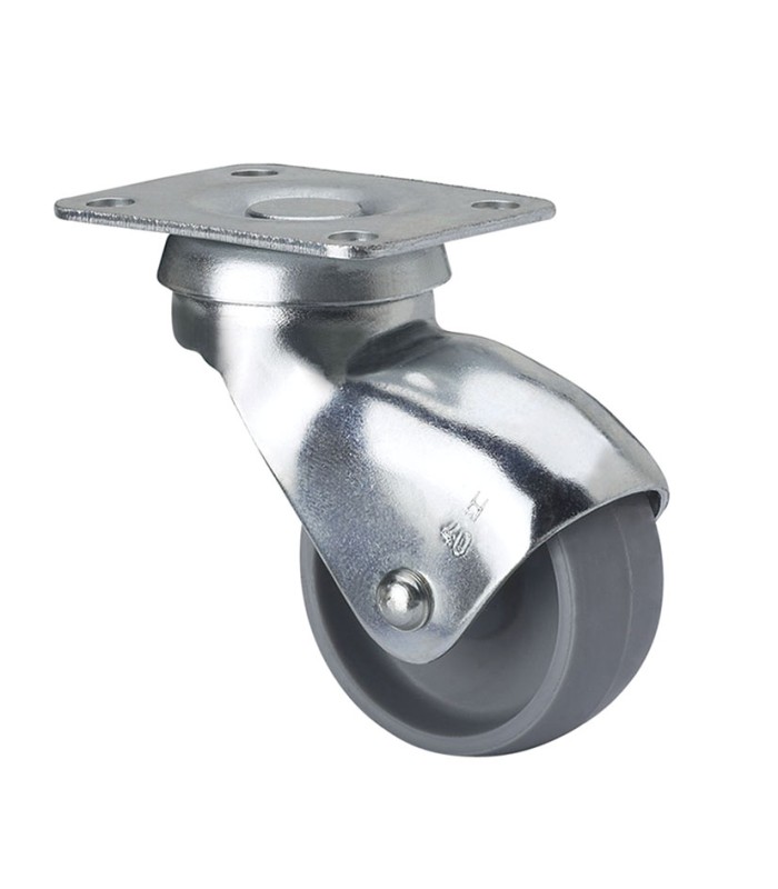 RUEDA PLAST.PLATO GIRATORIO 30