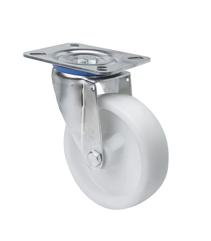 RUEDA POLIAMIX PLET. GIRATORIA ZV-UT 80