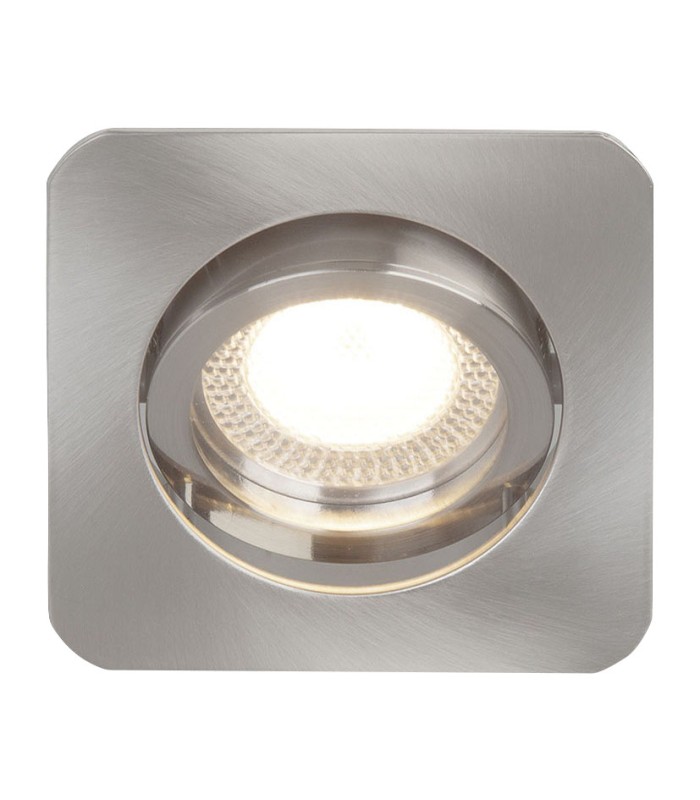 FOCO EMPOTRABLE SIN BOMBILLA 82X82MM SAT