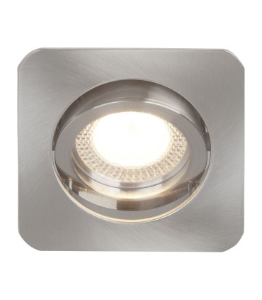 FOCO EMPOTRABLE SIN BOMBILLA 82X82MM SAT