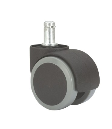 RUEDA POLIUR. ESPIGA C/ANILLA "DK" 50