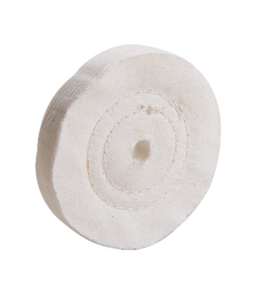 DISCO DE ALGODON 100MM.+EJE RATIO