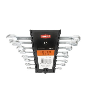 LLAVE COMBINADA ESTRELL.CHR-V JGO.8