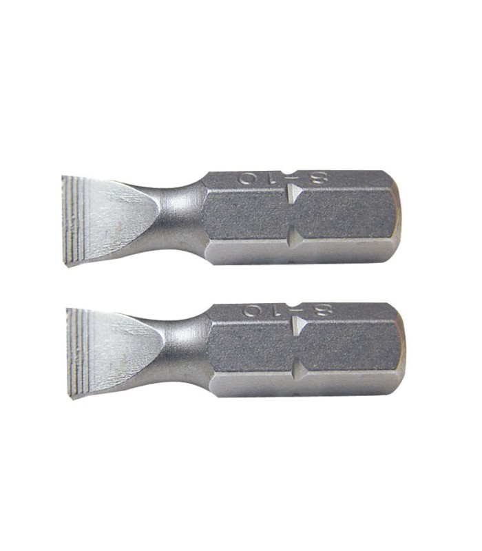 PUNTAS 25MM.PLANAS 4,5MM JGO.2RATIO