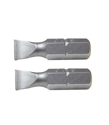 PUNTAS 25MM.PLANAS 5,5MM JGO.2RATIO