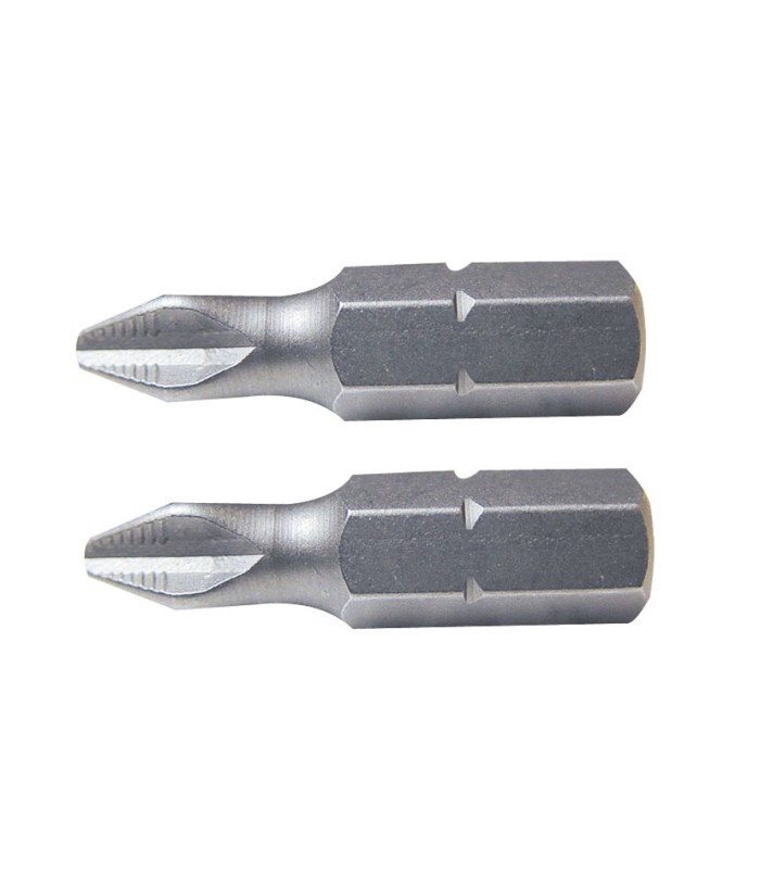 PUNTAS 25MM.PHILLIPS Nº1 JGO.2RATIO