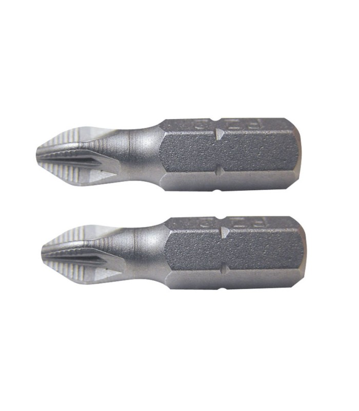 PUNTAS 25MM.POZI Nº.1 JGO.2 RATIO