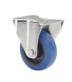 RUEDA FIJA ALEX TW0294 GOMA AZUL