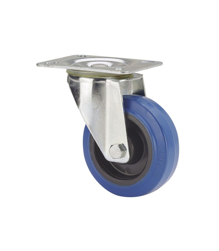 RUEDA GIR. ALEX TW0039 GOMA AZUL