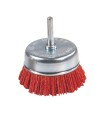 CEPILLO NYLON ROJO COPA 75MM RATIO