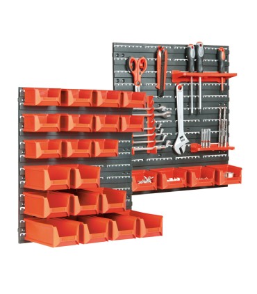 2 MURALES CON PORTAHERRAMIENTAS RATIO