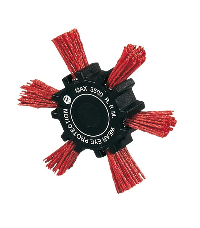 CEPILLO NYLON ROJO ASPA 100MM RATIO