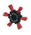 CEPILLO NYLON ROJO ASPA 100MM RATIO
