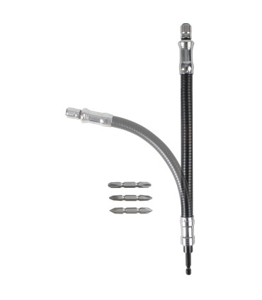 ADAPTADOR PUNTAS+EJE FLEXIBLE 30CM.RATIO