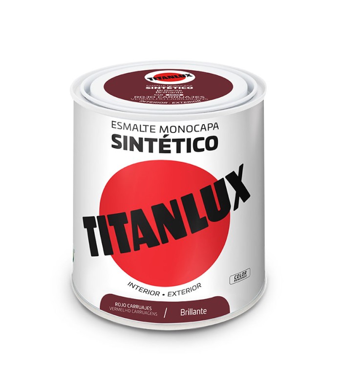 TITANLUX ROJO CARRUAJE 250ML.