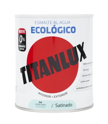 TITANLUX BASE AGUA VERDE MINT 750ML SAT.