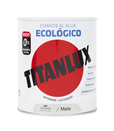TITANLUX BASE AGUA GRIS SUAVE 750ML MAT.