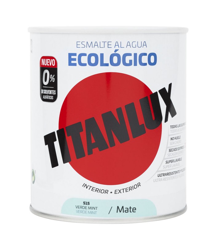 TITANLUX BASE AGUA VERDE MINT 750ML MAT.