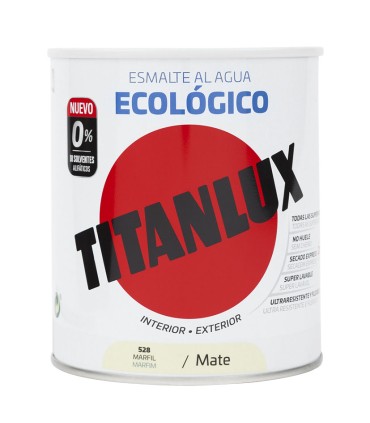 TITANLUX BASE AGUA MARFIL 750ML MAT.