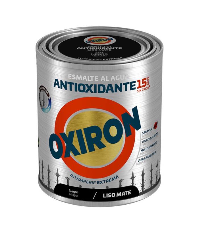 OXIRON LISO MATE  AGUA NEGRO  750ML