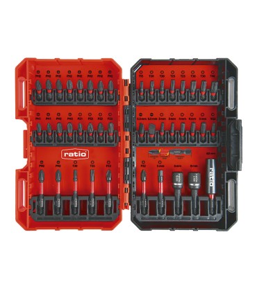 PUNTAS DE IMPACTO JGO.42 PZAS.RATIO