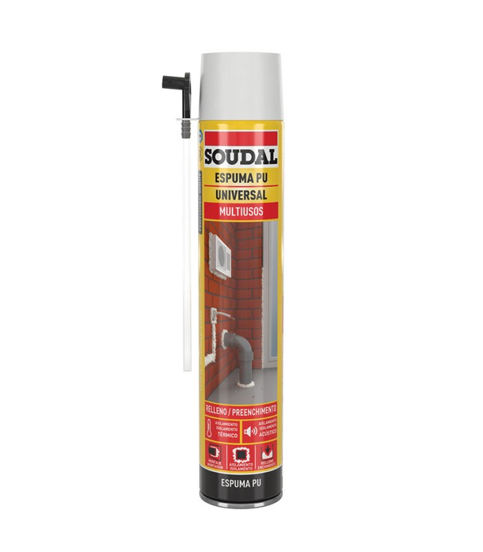 ESP. PU AERO. MULTIUSO SOUDAL 750ML 12U