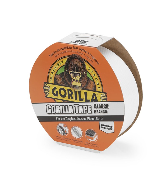 CINTA AMERICANA GORILLA 27MX48mm BLANCA