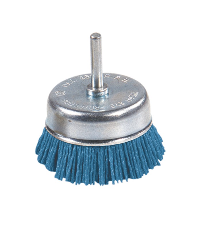 CEPILLO NYLON AZUL COPA 50MM RATIO