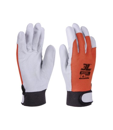 GUANTE FLOR CIERRE VELCRO  ECOVEL T/10