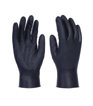 GUANTE DESEC.AMBID UNIGRIP NEG T/9 50UN